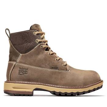 Timberland Női PRO Hightower 6” Alloy Toe Vízálló Bakancs Barna